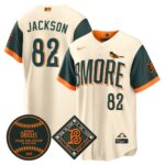 Jeremiah Jackson #82 Baltimore Orioles 2026 City Connect Vapor Premier Limited Jersey - Cream