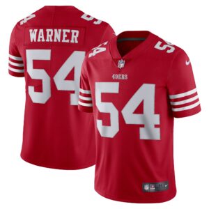 Fred Warner San Francisco 49ers  Vapor Limited Jersey - Scarlet