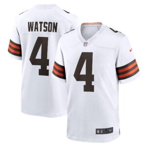 Deshaun Watson #4 Cleveland Browns  Game Jersey - White