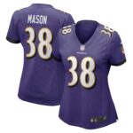 Ben Mason Baltimore Ravens Women's Game Jersey - Purple