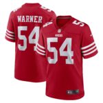Fred Warner San Francisco 49ers  Player Game Jersey - Scarlet