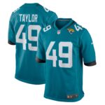 Leonard Taylor Jacksonville Jaguars  Game Jersey -  Teal