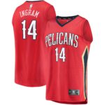 Brandon Ingram New Orleans Pelicans  Youth 2021/22 Fast Break Replica Player Jersey Red - Statement Edition