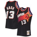 Steve Nash Phoenix Suns Mitchell & Ness 1996-97 Hardwood Classics 75th Anniversary Diamond Swingman Jersey - Black