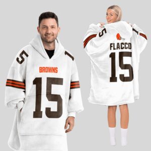 J.F 15 Cleveland Football Unisex Blanket Hoodie