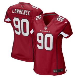Rashard Lawrence Arizona Cardinals  Women's Game Player Jersey - Cardinal