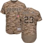 Men's San Diego Padres #23 Fernando Tatis Jr. Coffee Camo Jersey