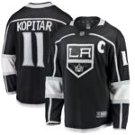 Anze Kopitar Los Angeles Kings Breakaway Player Jersey - Black