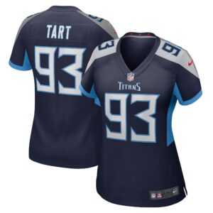 Teair Tart Tennessee Titans  Women's Game Player Jersey - Navy