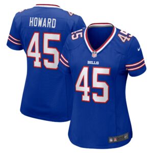 Travin Howard Buffalo Bills  Women's Team Game Jersey - Royal