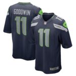 Marquise Goodwin Seattle Seahawks  Home Game Player Jersey - College Navy