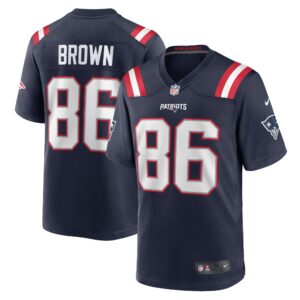 Pharaoh Brown New England Patriots Team Game Jersey -  Navy