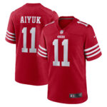 Brandon Aiyuk San Francisco 49ers Women's Team Game Player Jersey - Scarlet