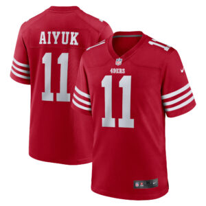 Brandon Aiyuk San Francisco 49ers Women's Team Game Player Jersey - Scarlet