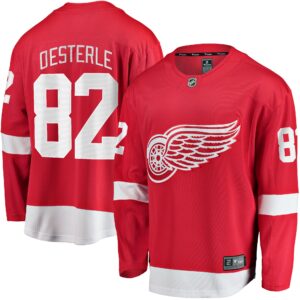 Oesterle Detroit Red Wings Home Breakaway Player Jersey - Red