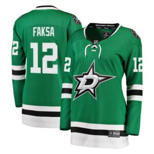 Radek Faksa Dallas Stars Women's Breakaway Player Jersey - Kelly Green