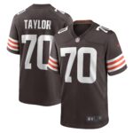 Alex Taylor Cleveland Browns  Team Game Player Jersey - Brown