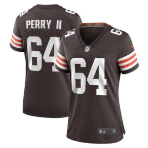 Roderick Perry II Cleveland Browns  Women's Game Player Jersey - Brown