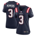 Jabrill Peppers New England Patriots Women's Game Jersey - Navy
