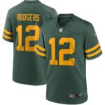 Aaron Rodgers Green Bay Packers  Alternate Game Player Jersey - Green
