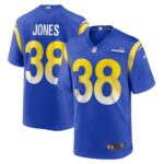 Jones Los Angeles Rams  Home Game Jersey - Royal