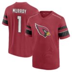 Men's Kyler Murray Cardinal Arizona Cardinals Hashmark Name & Number V-Neck T-Shirt