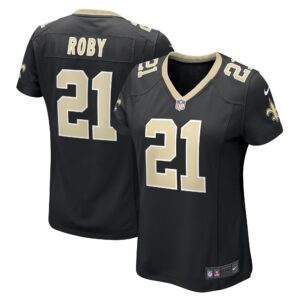 Bradley Roby New Orleans Saints  Women's Game Jersey - Black