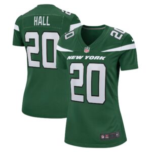 Breece Hall New York Jets  Women's Game Player Jersey - Gotham Green