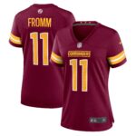 Jake Fromm Washington Commanders  Women's Team Game Jersey - Burgundy