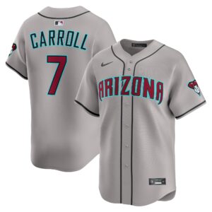 Arizona Diamondbacks Corbin Carroll #7 Gray Road Limited Player Jersey