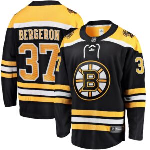 Patrice Bergeron Boston Bruins Breakaway Player Jersey - Black