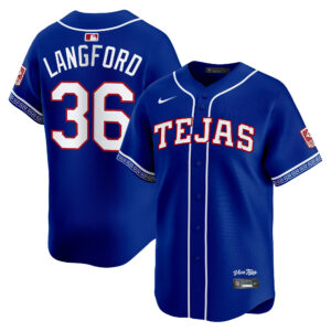 Wyatt Langford #36 Texas Rangers 2026 City Connect Vapor Premier Limited Jersey - All Stitched