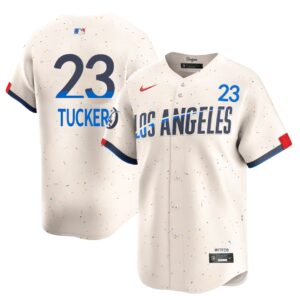 Kyle Tucker #23 Los Angeles Dodgers City Connect Limited Jersey - Cream