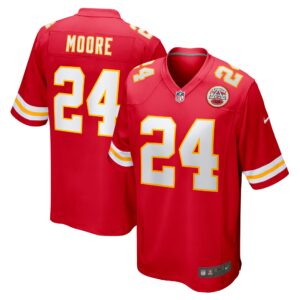 Skyy Moore Kansas City Chiefs  Game Player Jersey - Red