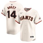 Men's San Francisco Giants #14 Patrick Bailey  Cream Home Limited Player Jersey