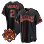 Willy Adames #2 San Francisco Giants Alternate Replica Jersey - Black