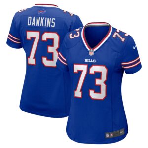 Dion Dawkins Buffalo Bills Women's Game Jersey - Royal
