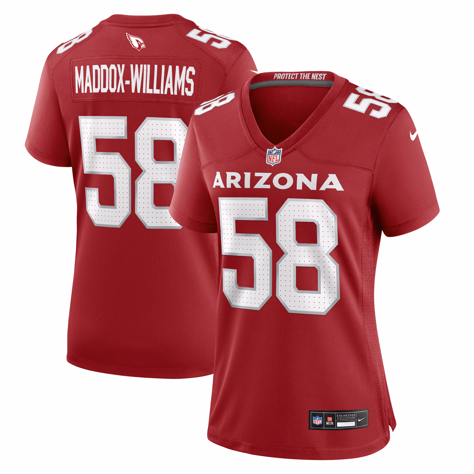 Tyreek Maddox-Williams Arizona Cardinals Women's  Game Jersey -  Cardinal