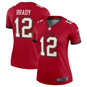 Tom Brady Tampa Bay Buccaneers Women's Legend Jersey - Red