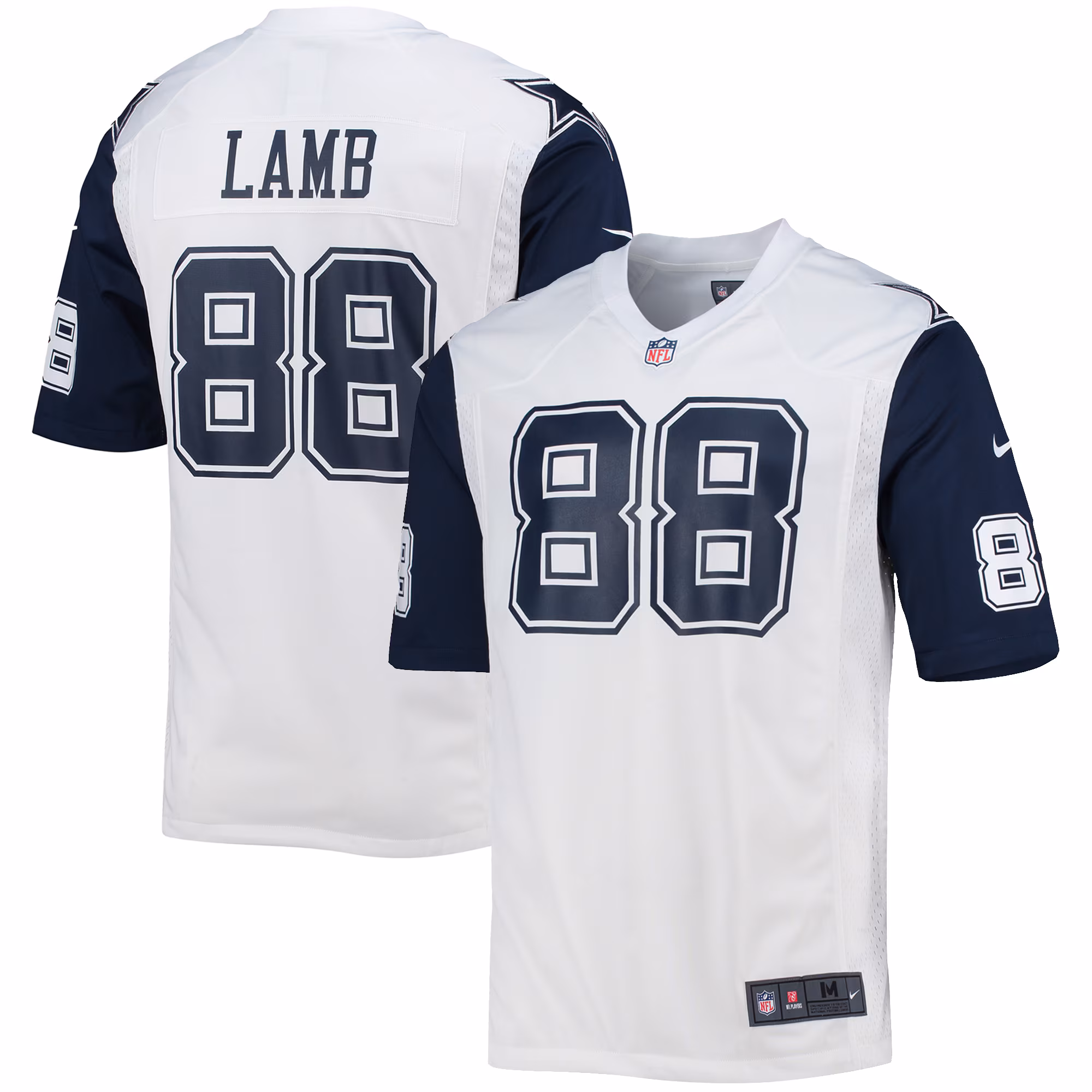 CeeDee Lamb Dallas Cowboys Alternate Game Jersey - White