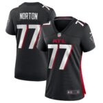 Storm Norton Atlanta Falcons Women's  Game Jersey -  Black