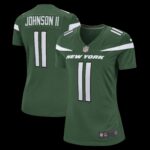 Jermaine Johnson II New York Jets Women's Game Jersey - Gotham Green