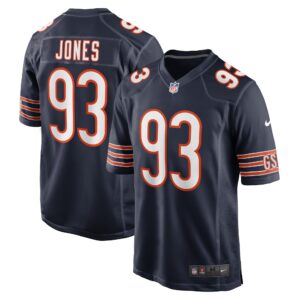 Justin Jones Chicago Bears  Game Player Jersey - Navy