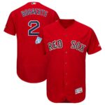 Men's Boston Red Sox #2 Xander Bogaerts Majestic Scarlet 2019 Spring Training Flex Base Player Jersey