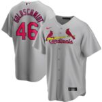 Men's  St. Louis Cardinals #46 Paul Goldschmidt Gray Road 2020 Jersey