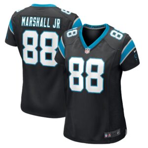 Terrace Marshall Jr. Carolina Panthers  Women's Game Jersey - Black