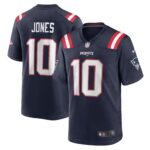 Mac Jones New England Patriots Player Game Jersey - Navy