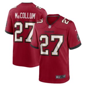 Zyon McCollum Tampa Bay Buccaneers  Game Player Jersey - Red