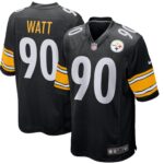 T.J. Watt Pittsburgh Steelers  Youth Game Jersey - Black