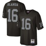 George Blanda Las Vegas Raiders  1967 Legacy Replica Jersey - Black